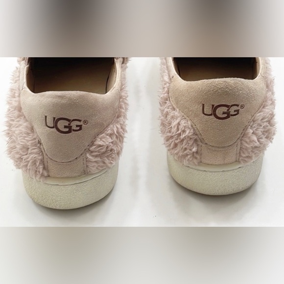 UGG Ricci Dust plush slip on sneakers light pink - Picture 4 of 4